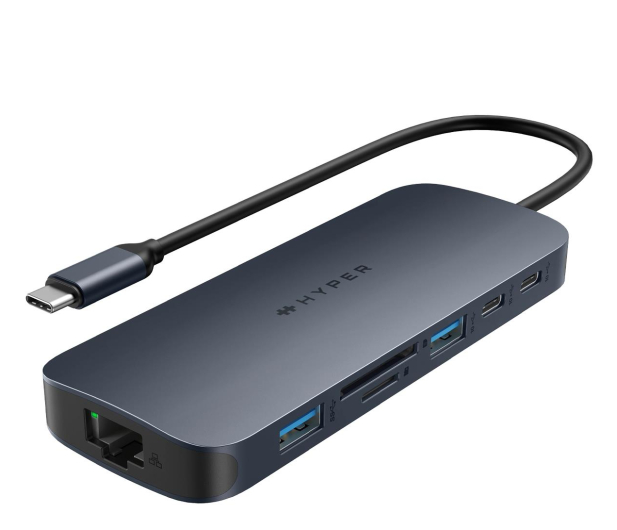 Hyper HyperDrive EcoSmart Gen.2 Universal USB-C 10-in-1 140W PD3.1 - 1170380 - zdjęcie